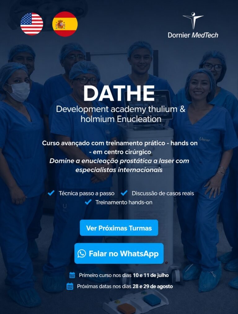 Você está preparado para dominar a tecnologia que está redefinindo a urologia moderna?